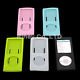 1- Apple Bright Yellow New Silicone Case Cover for iPod Nano 4th Generation