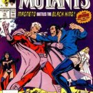 NEW MUTANTS #75 VF comic book 1989 MAGNETO