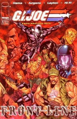 G.I. JOE FRONTLINE #1 VF/NM comic book COVER B