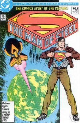 MAN of STEEL #1 VF- comic book 1986 SUPERMAN Mini