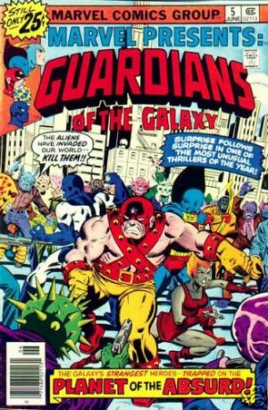MARVEL PRESENTS #5 VF comic GUARDIANS of the GALAXY