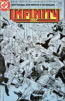 INFINITY INC #12 NM comic book 1985 DC
