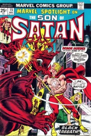 MARVEL SPOTLIGHT #15 VF comic book 1974 SON of SATAN