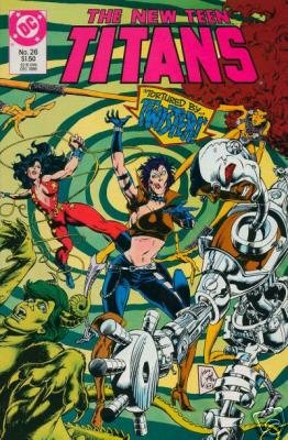 NEW TEEN TITANS #26 VF/NM comic book 1984