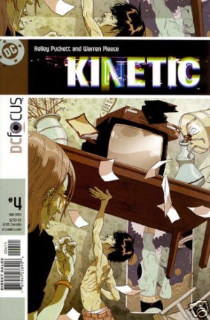 KINETIC #4 NM comic book 2004 DC Focus