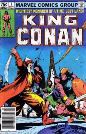 KING CONAN #7 VF comic book 1981 MARVEL