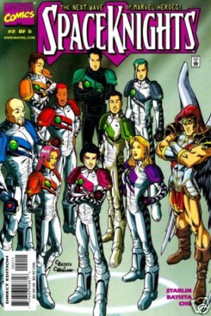 SPACEKNIGHTS #2 NM comic book 2000 Marvel MINI-SERIES