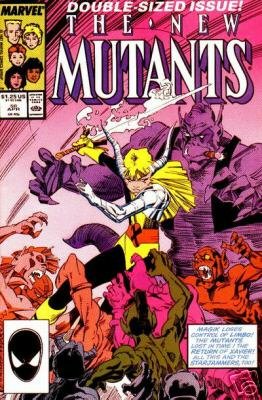 NEW MUTANTS #50 VF 1987 MARVEL comic book
