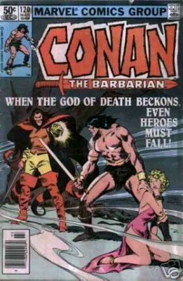 CONAN THE BARBARIAN #120 VF/NM 1980 comic book