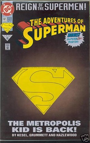 ADVENTURES OF SUPERMAN #501 VF comic book 1993