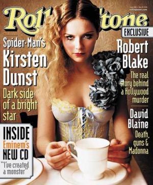 KIRSTEN DUNST Cover ROLLING STONE Magazine MAY 2002