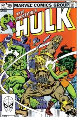 THE INCREDIBLE HULK #282 GD comic 1983 vol 1