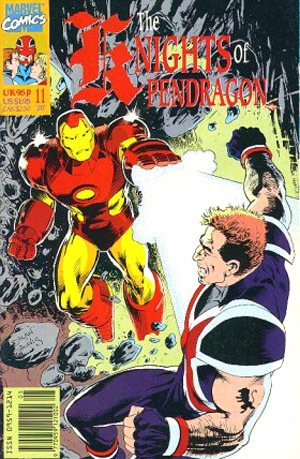 KNIGHTS OF PENDRAGON #11 NM comic 1990 MARVEL UK