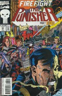 THE PUNISHER #83 VF comic book 1993 MARVEL