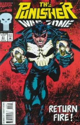 PUNISHER WAR ZONE #21 Near Mint 1993 comic book