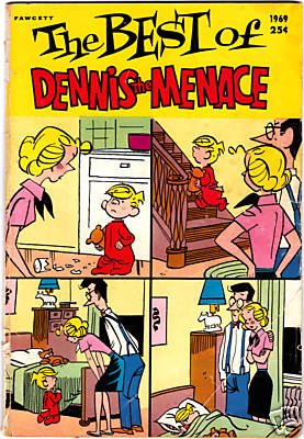 The BEST of DENNIS the MENACE #69 VG comic 1969 FAWCETT