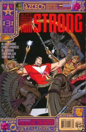 TOM STRONG #3 VF- comic book 1999 ALAN MOORE