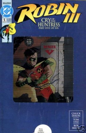 ROBIN III #5 comic book SEALED Moving Cover
