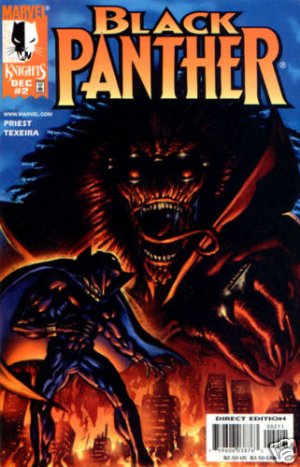 BLACK PANTHER #2 VF/NM comic book 1998 Vol. 2