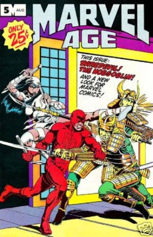 MARVEL AGE #5 NM comic book 1983 DAREDEVIL