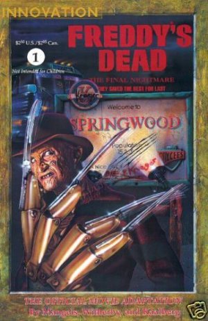 FREDDY'S DEAD #1 VF/NM comic book 1991 NIGHTMARE