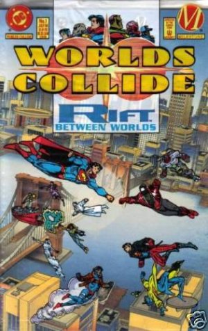WORLDS COLLIDE #1 NM comic book 1994 Superman BAGGED