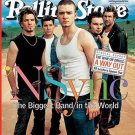 'N SYNC Cover Ringo Starr ROLLING STONE Magazine 2001