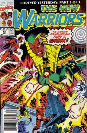 NEW WARRIORS #13 VF- comic book 1991 MARVEL