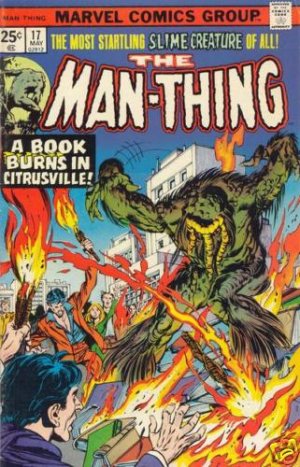 MAN-THING #17 FN comic book 1975 MARVEL