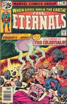 THE ETERNALS #2 FN comic book 1976 KIRBY