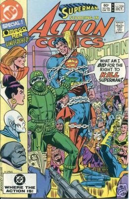 ACTION Comics #536 VF comic book SUPERMAN