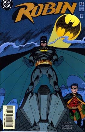 ROBIN #14 NM comic book 1993 EMBOSSED Cover