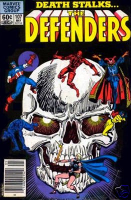 The DEFENDERS # 107 VG+ comics 1982 MARVEL