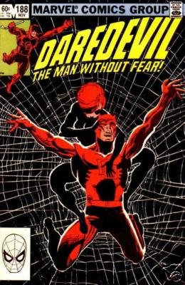 - - - DAREDEVIL #188 VF/NM MARVEL comic book 1982 - - -