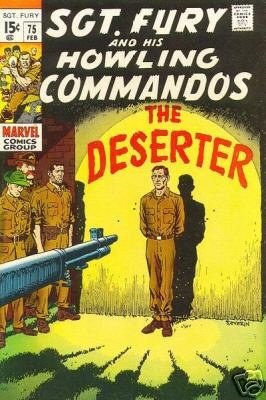 - - - SGT. FURY #75 GD 1970 Marvel comics WWII - - -