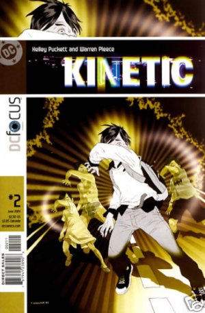 - - - KINETIC #2 NM comic book 2004 DC Focus - - -