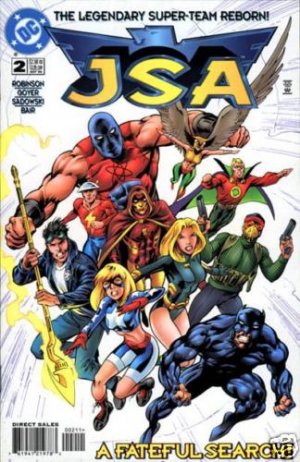 - - - JSA #2 VF/NM comic book 1999 JUSTICE SOCIETY- - -