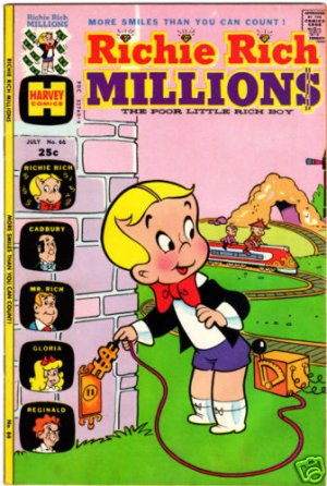 - - - Richie Rich MILLIONS #66 VF comic book 1974 - - -