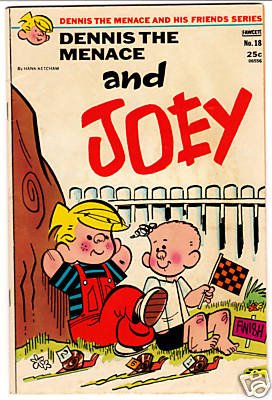DENNIS the MENACE and JOEY # 18 FN comic 1973 FAWCETT