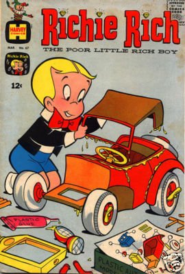 - - - RICHIE RICH #67 VG+ comic book 1968 HARVEY - - -