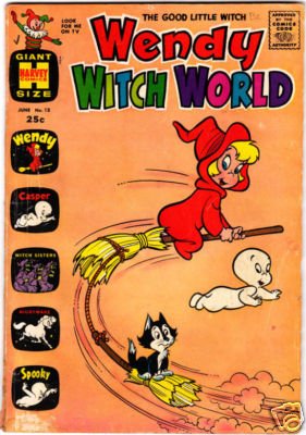 - - - WENDY WITCH WORLD #13 GD comic 1965 HARVEY - - -