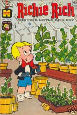 - - - RICHIE RICH #44 GD comic book 1966 HARVEY - - -