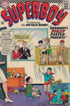- - - SUPERBOY # 133 VG/FN comic book 1966 DC - - -