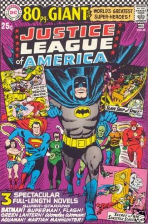 - - JUSTICE LEAGUE OF AMERICA #48 VG comic 1966 JLA - -