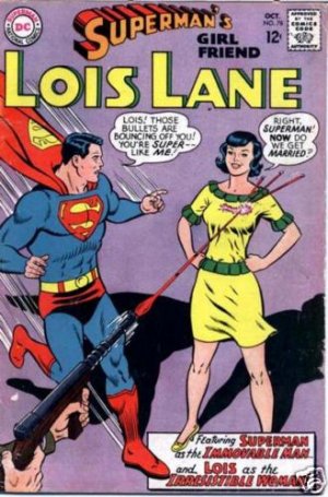 - - Supermans Girlfriend LOIS LANE #78 VG comic 1967- -