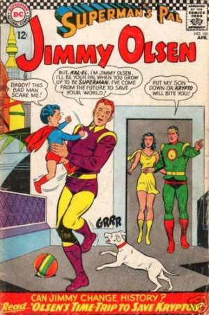 - - Supermans Pal JIMMY OLSEN #101 VG/FN comic 1967 - -
