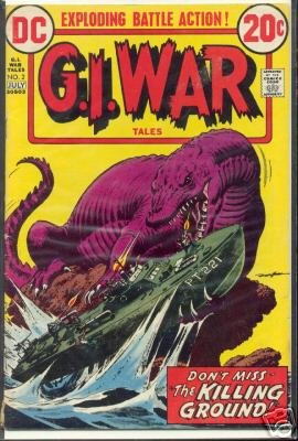 - - - G.I. WAR TALES #2 VG comic book 1973 DC - - -