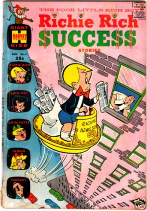 - - Richie Rich SUCCESS STORIES # 4 GD comic 1965 - -