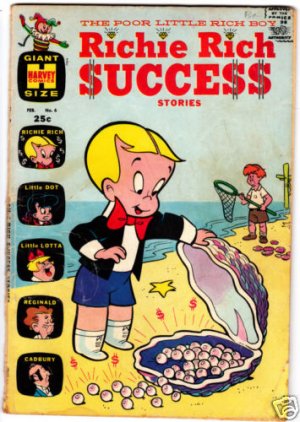 - - Richie Rich SUCCESS STORIES # 6 FR comic 1966 - -