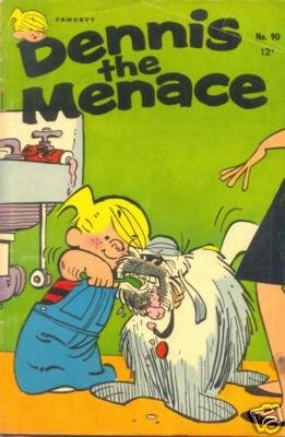 - -DENNIS THE MENACE # 90 VG comic book 1967 FAWCETT- -